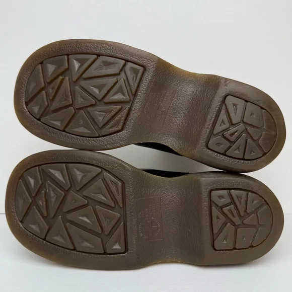 Vintage Dr. Martens 2976 Chelsea Black Greasy Chunky Club MIE Boots UK 4 - Picture 12 of 15